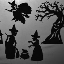 Load image into Gallery viewer, Spooktacular Halloween Shadow Puppet Set

